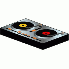 D製　DJ用レコードプレーヤー